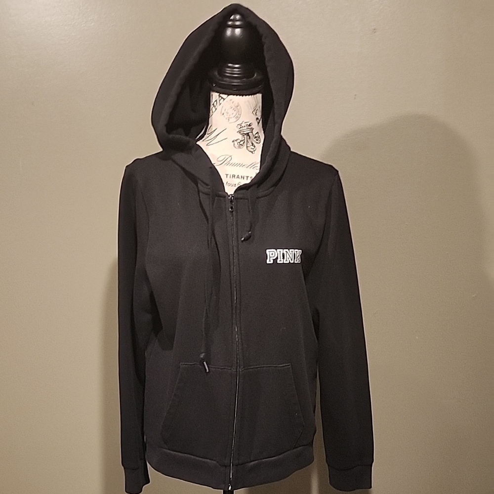 PINK Black Hoodie